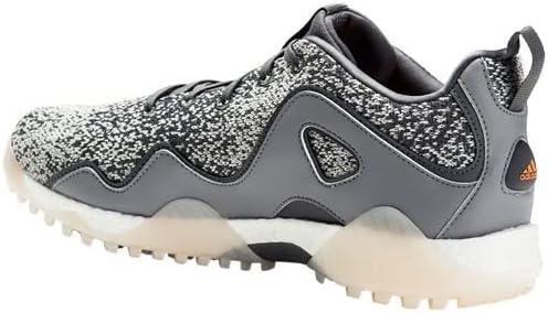 imageadidas Mens Codechaos 21 Primeblue Spikeless Golf ShoeGrey FiveScreaming OrangeGrey Three