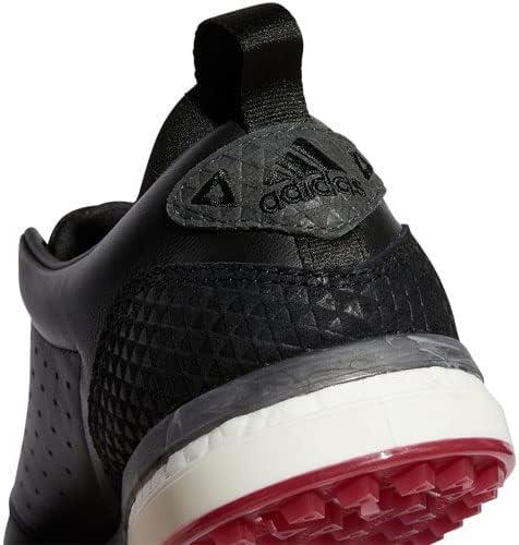 imageadidas Mens Flopshot Spikeless Golf ShoesCore BlackGrey SixLegacy Burgundy