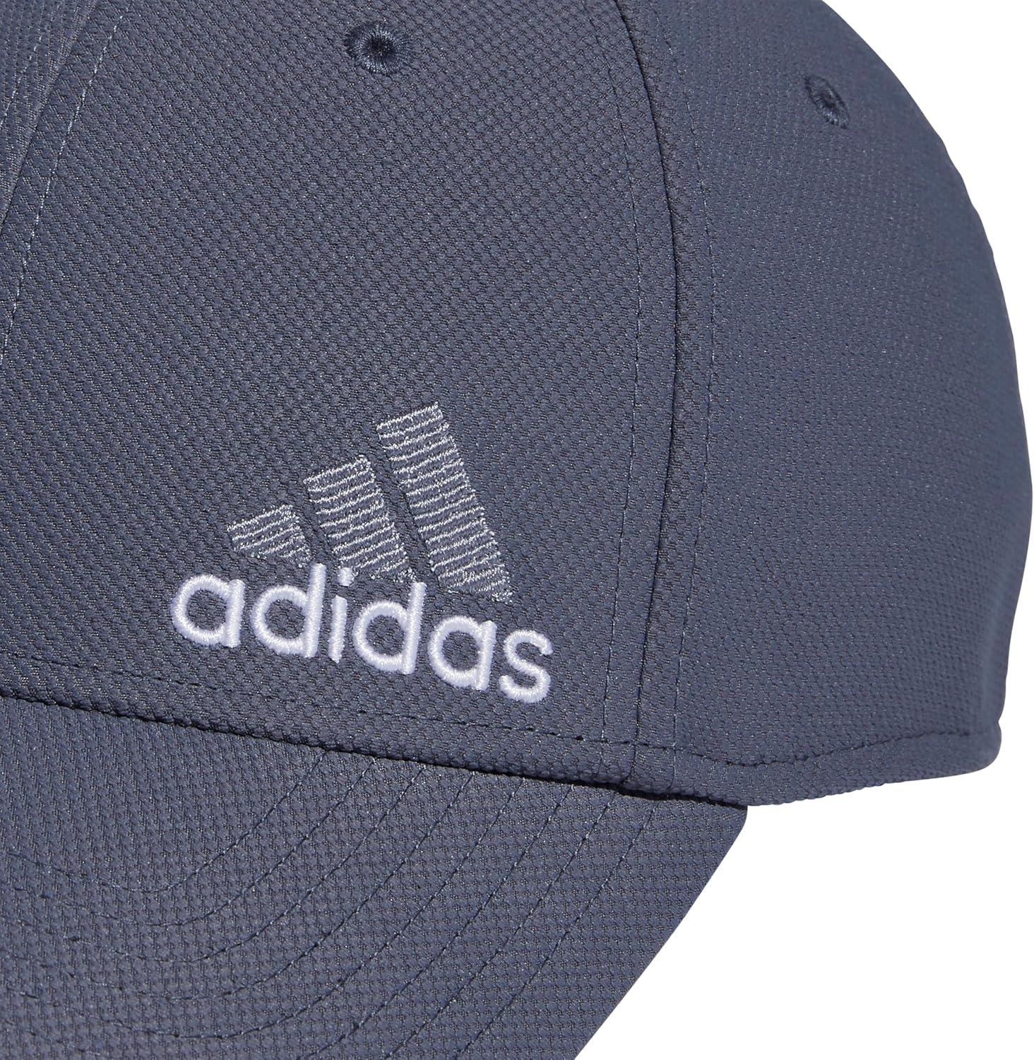 imageadidas Mens Release 3 Structured Stretch Fit CapOnix GreyLight GreyWhite