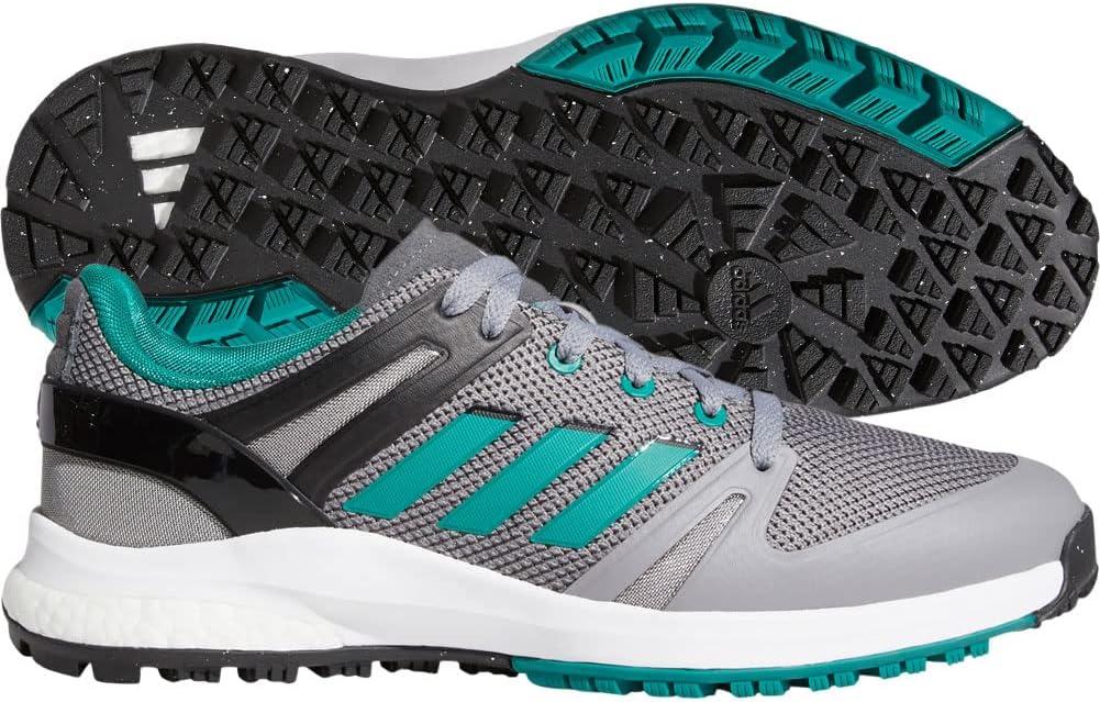 imageadidas Mens S2G Spikeless Golf ShoesGreyGreenBlack