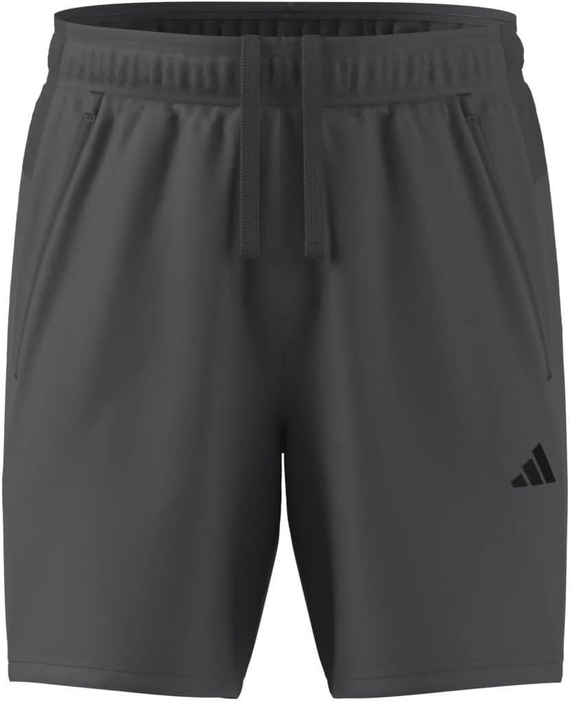 imageadidas Mens Train Essentials Woven ShortsGreyBlack
