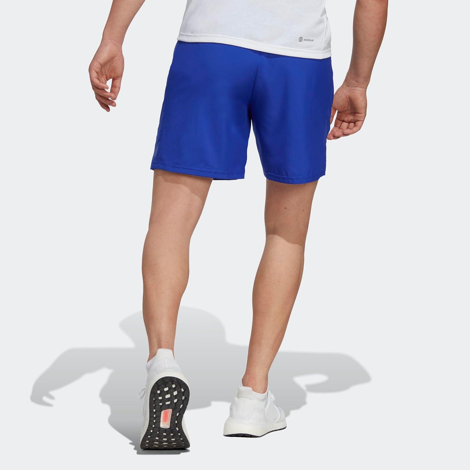imageadidas Mens Train Essentials Woven ShortsLucid BlueBlack