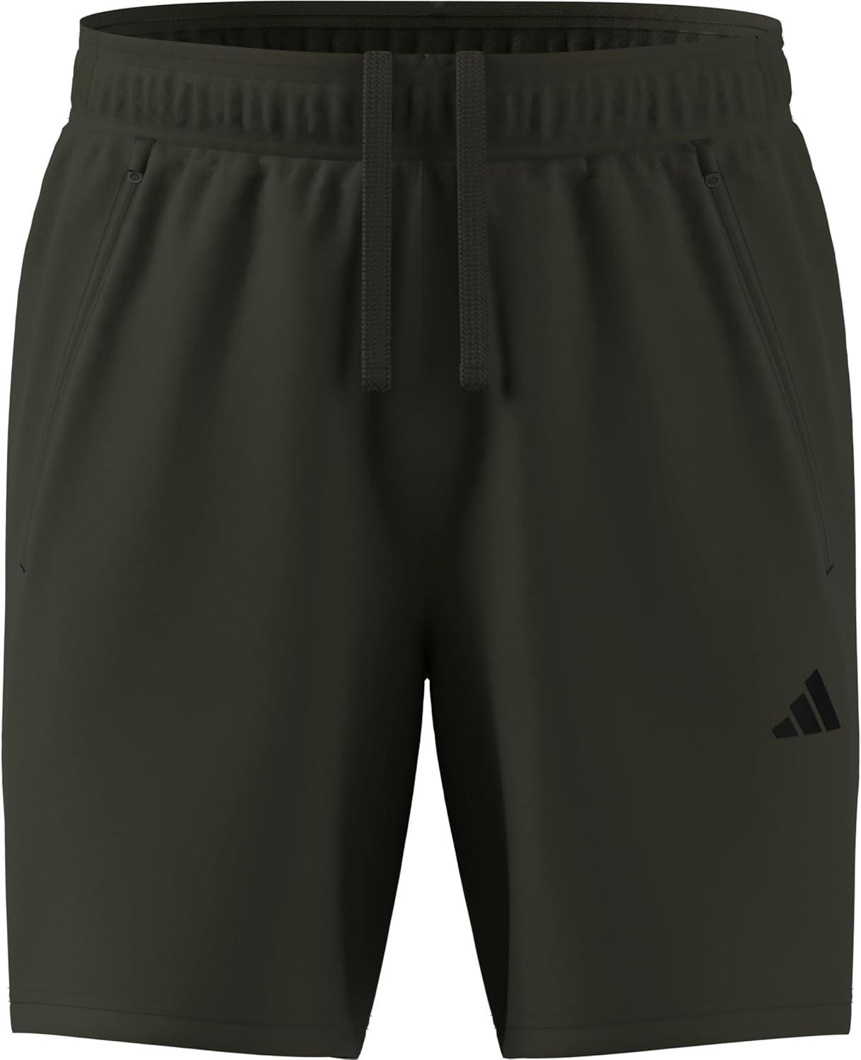 imageadidas Mens Train Essentials Woven ShortsNight CargoBlack