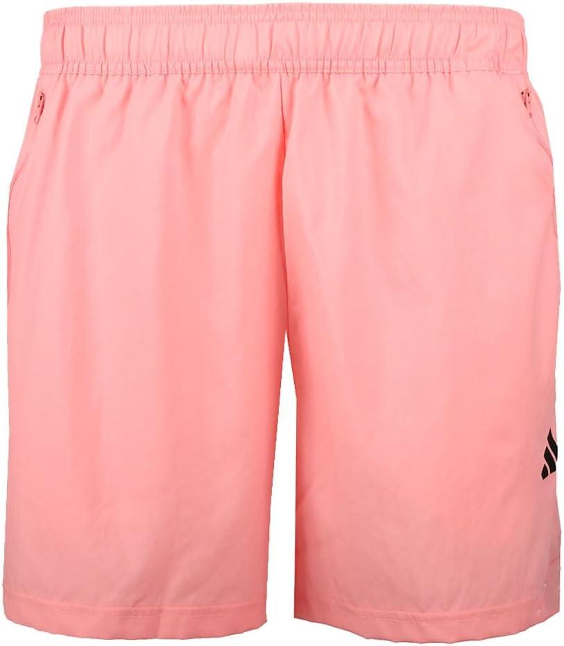 imageadidas Mens Train Essentials Woven ShortsSemi Pink SparkBlack