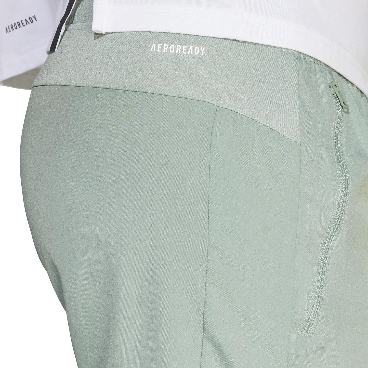 imageadidas Mens Train Essentials Woven ShortsSilver GreenWhite