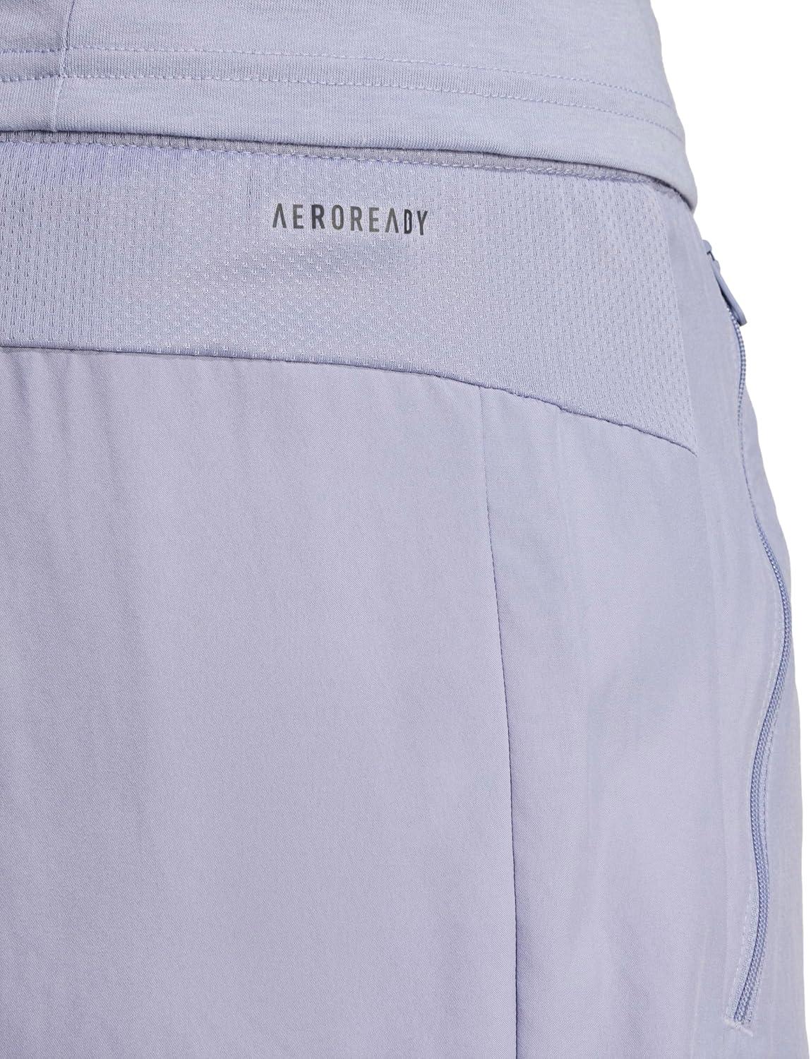 imageadidas Mens Train Essentials Woven ShortsSilver VioletBlack