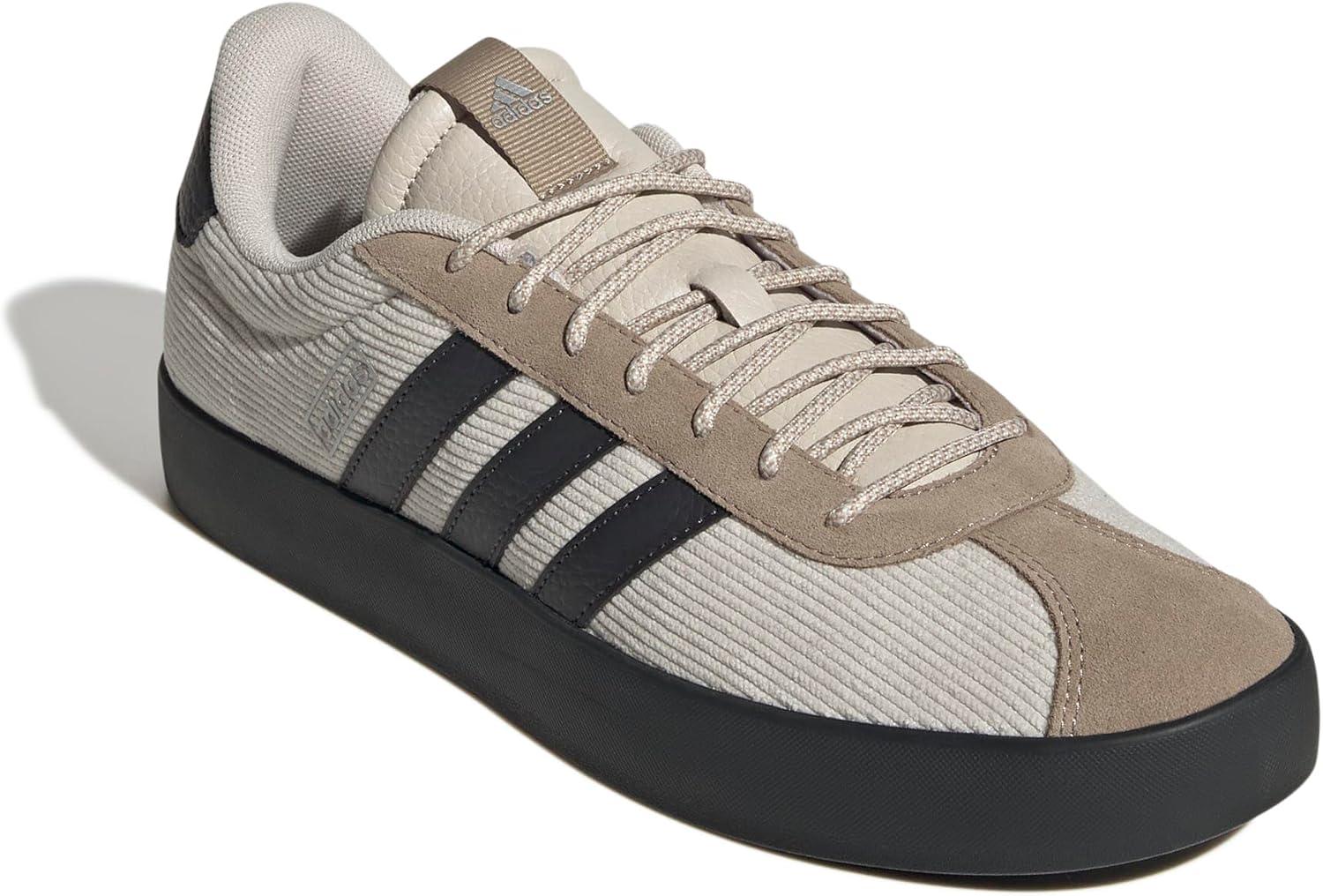 imageadidas Mens VL Court 30 ShoeAluminaCarbonBlanch Cargo