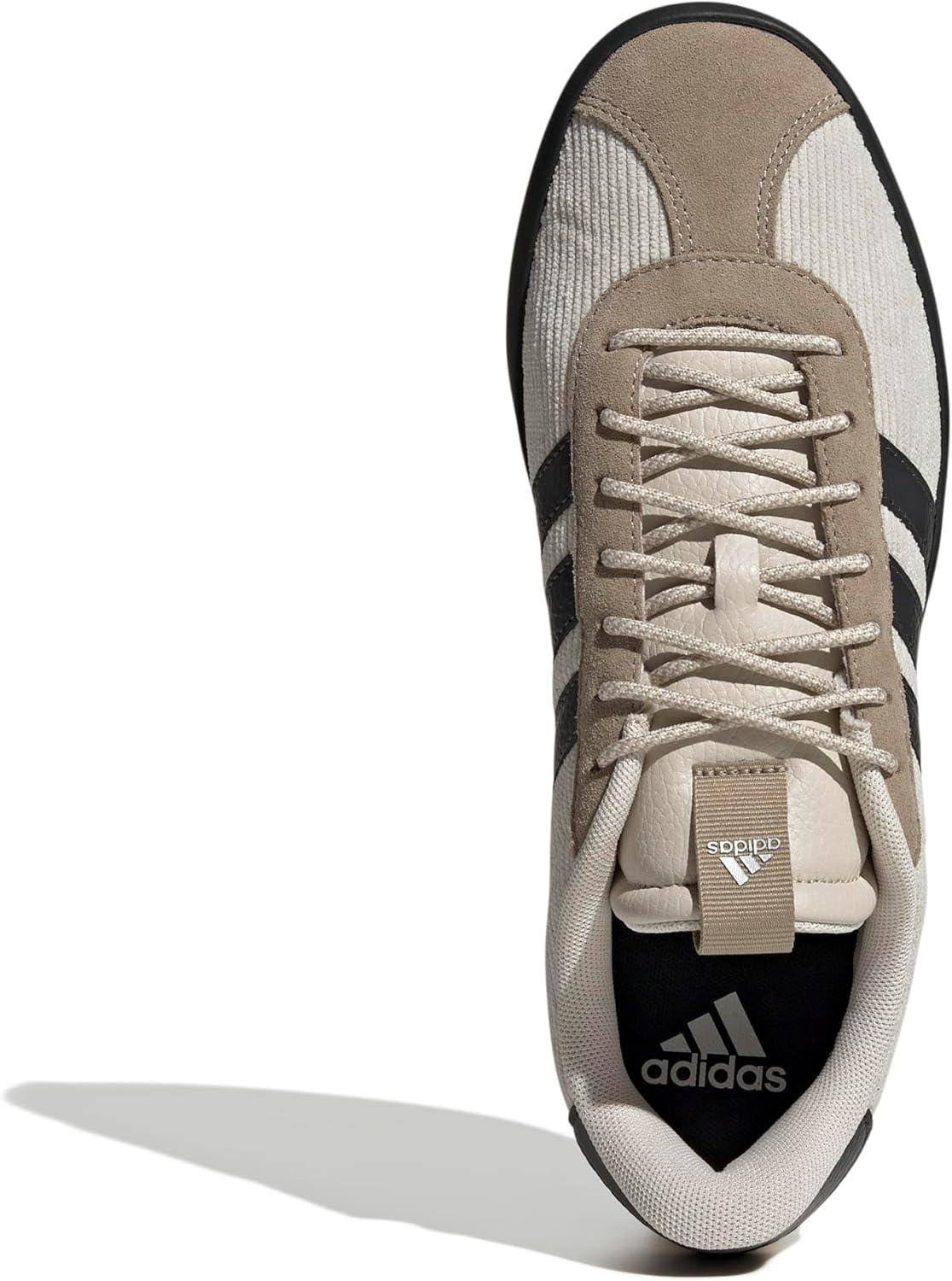 imageadidas Mens VL Court 30 ShoeAluminaCarbonBlanch Cargo