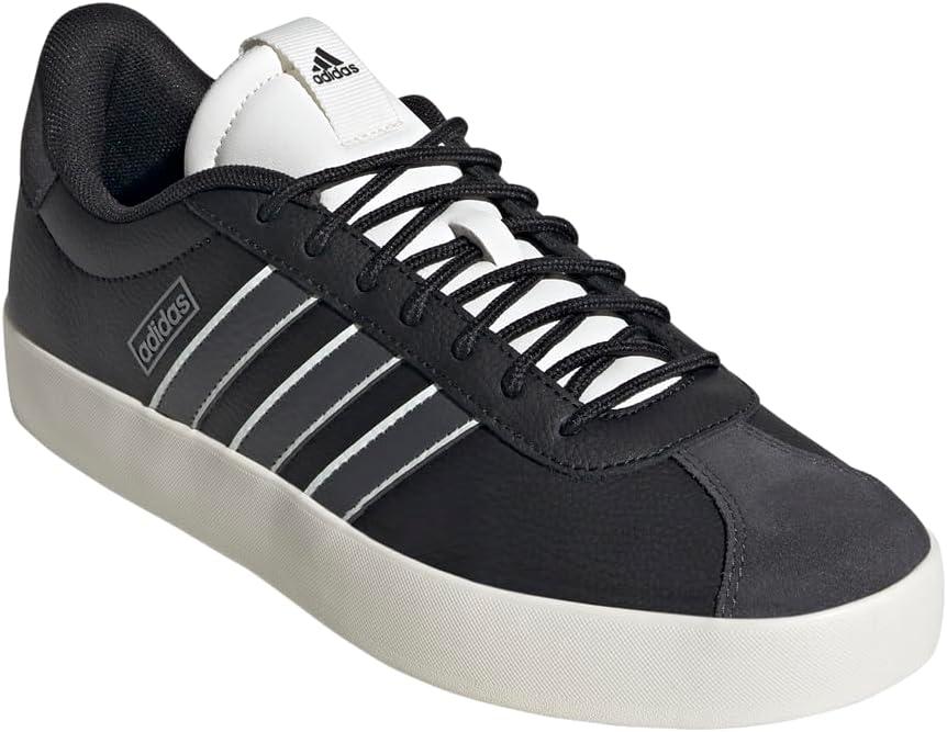 imageadidas Mens VL Court 30 ShoeBlackGreyWhite
