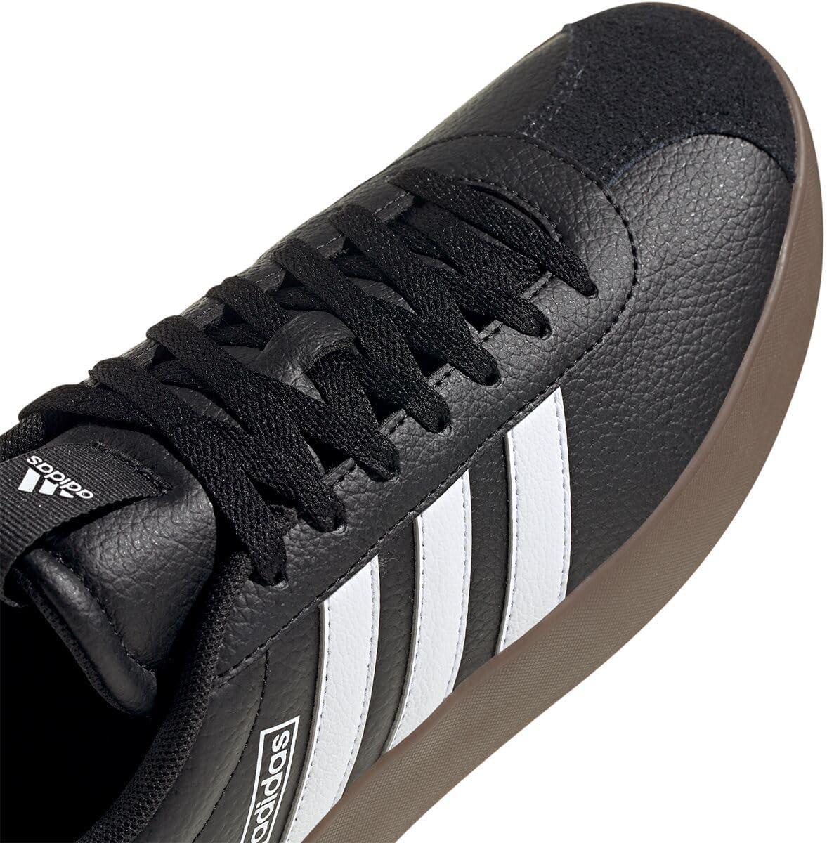 imageadidas Mens VL Court 30 ShoeBlackWhiteGum