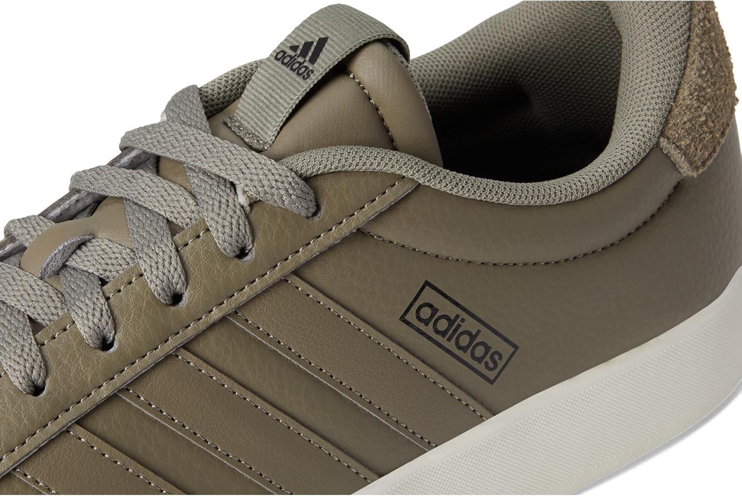 imageadidas Mens VL Court 30 ShoeClayClayBlack