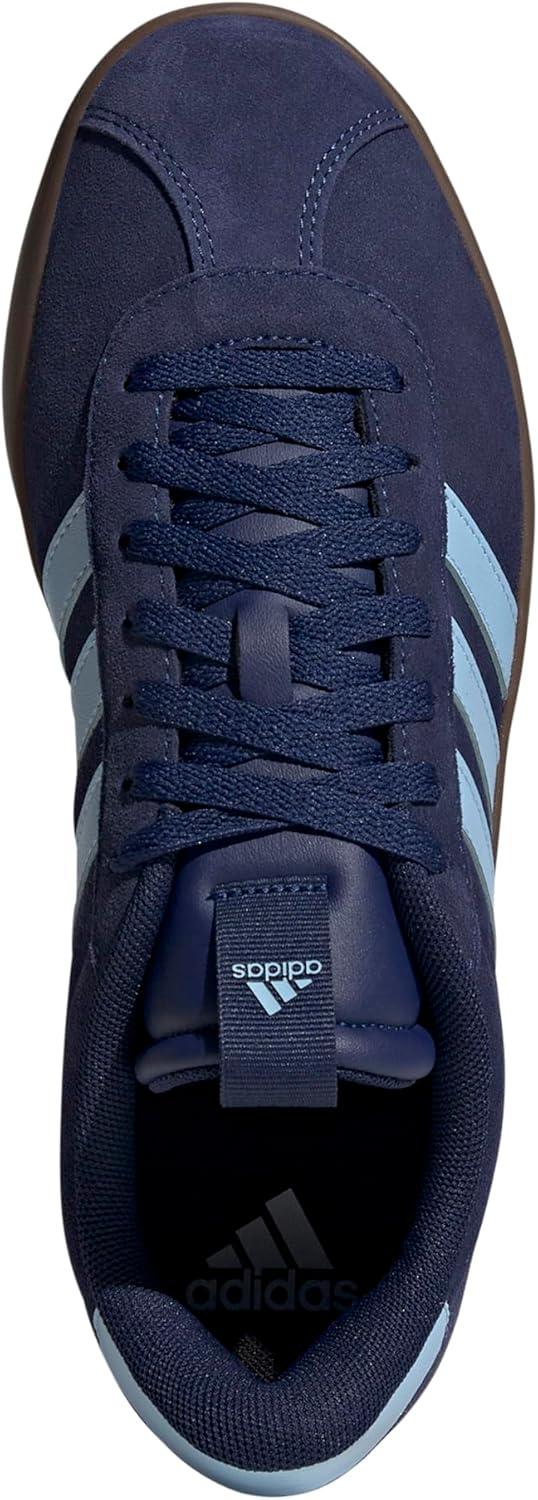 imageadidas Mens VL Court 30 ShoeDark BlueClear SkyGold Metallic