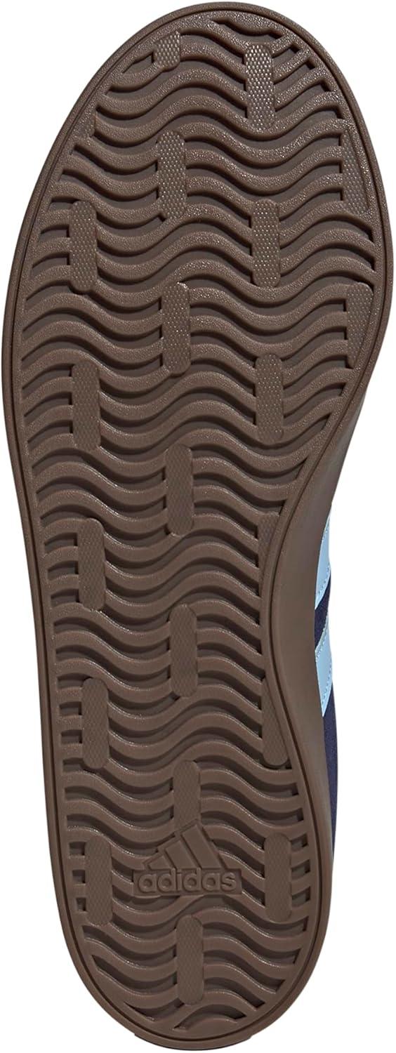 imageadidas Mens VL Court 30 ShoeDark BlueClear SkyGold Metallic