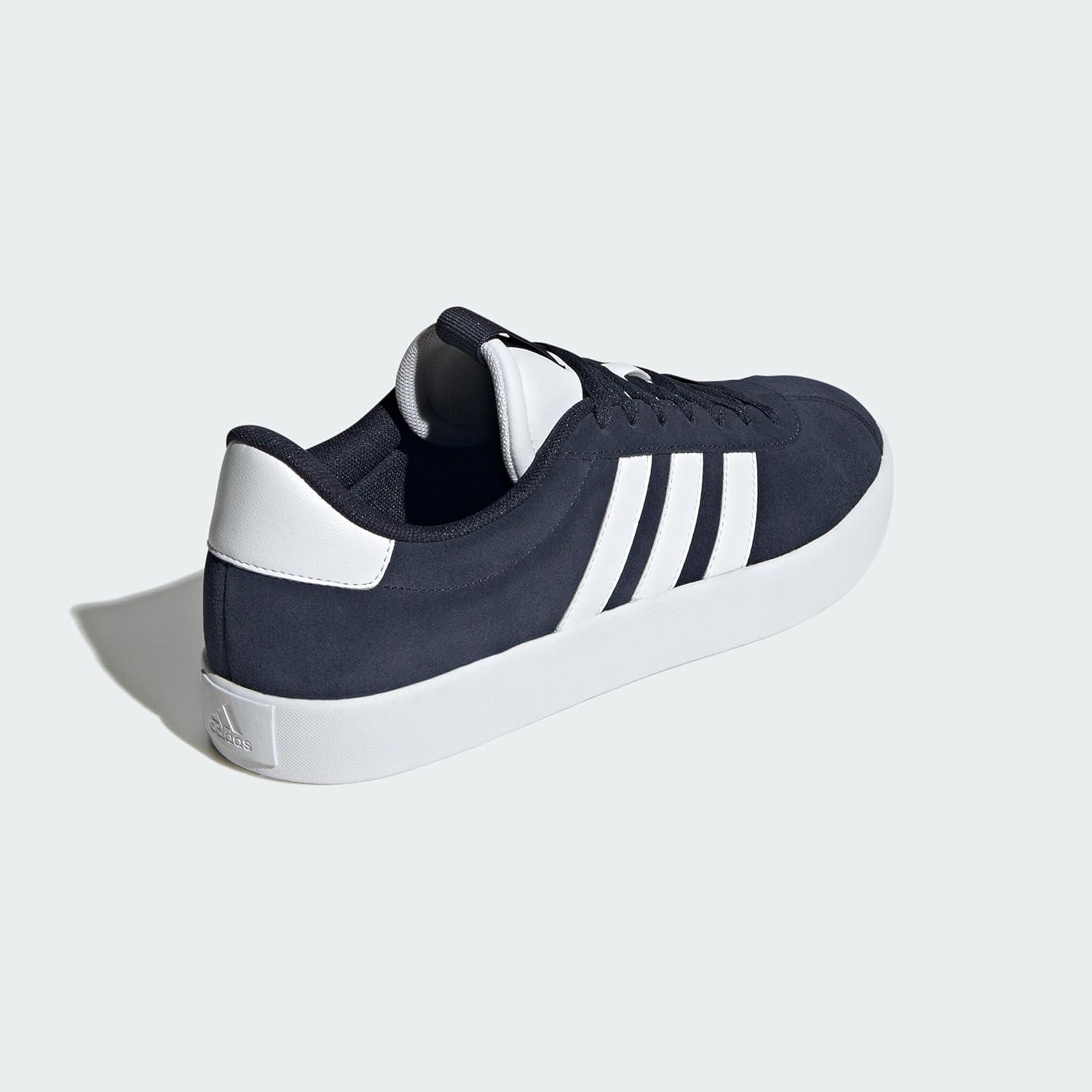 imageadidas Mens VL Court 30 ShoeInkWhiteWhite