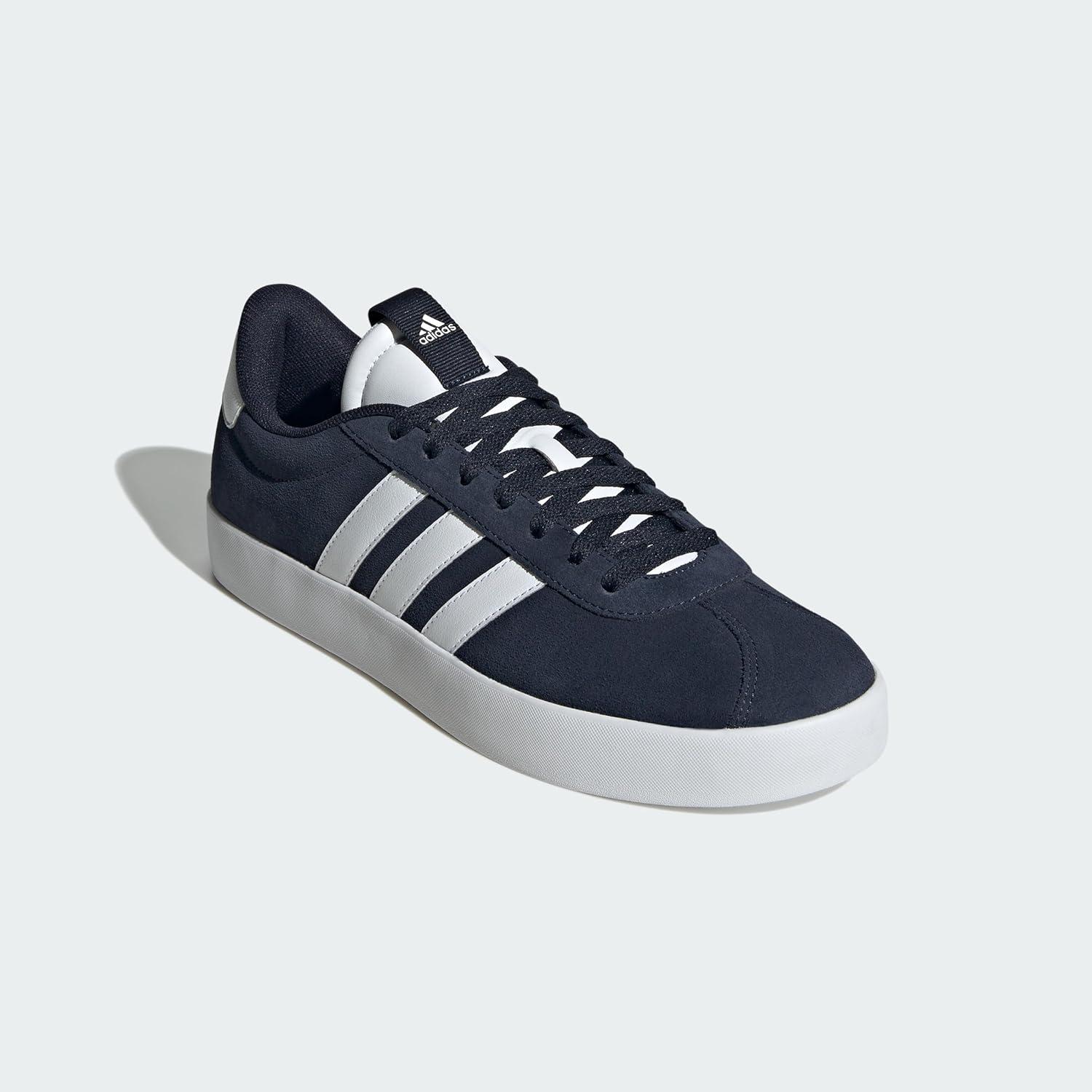 imageadidas Mens VL Court 30 ShoeInkWhiteWhite
