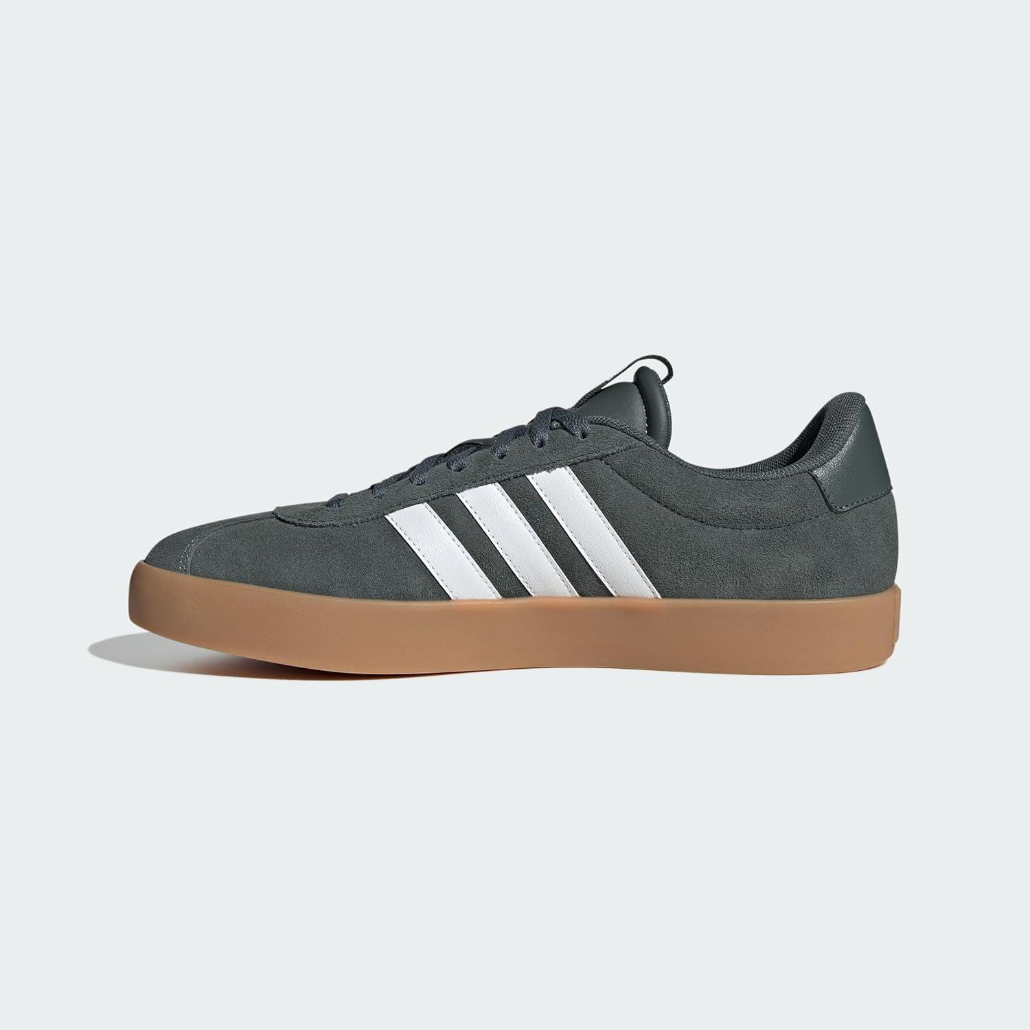 imageadidas Mens VL Court 30 ShoeIvyWhiteGum