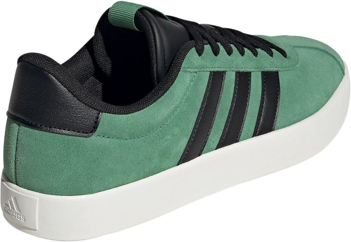 imageadidas Mens VL Court 30 ShoePreloved GreenBlackOff White