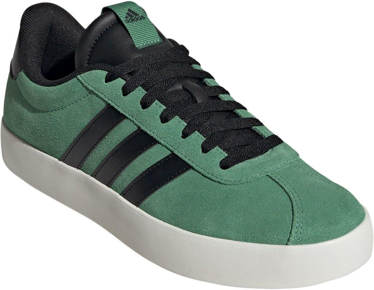 imageadidas Mens VL Court 30 ShoePreloved GreenBlackOff White