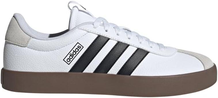 imageadidas Mens VL Court 30 ShoeWhiteBlackGrey