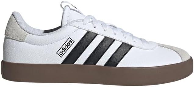 imageadidas Mens VL Court 30 ShoeWhiteBlackGrey