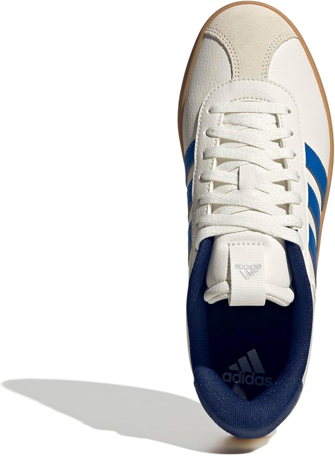 imageadidas Mens VL Court 30 ShoeWhiteBright RoyalDark Blue