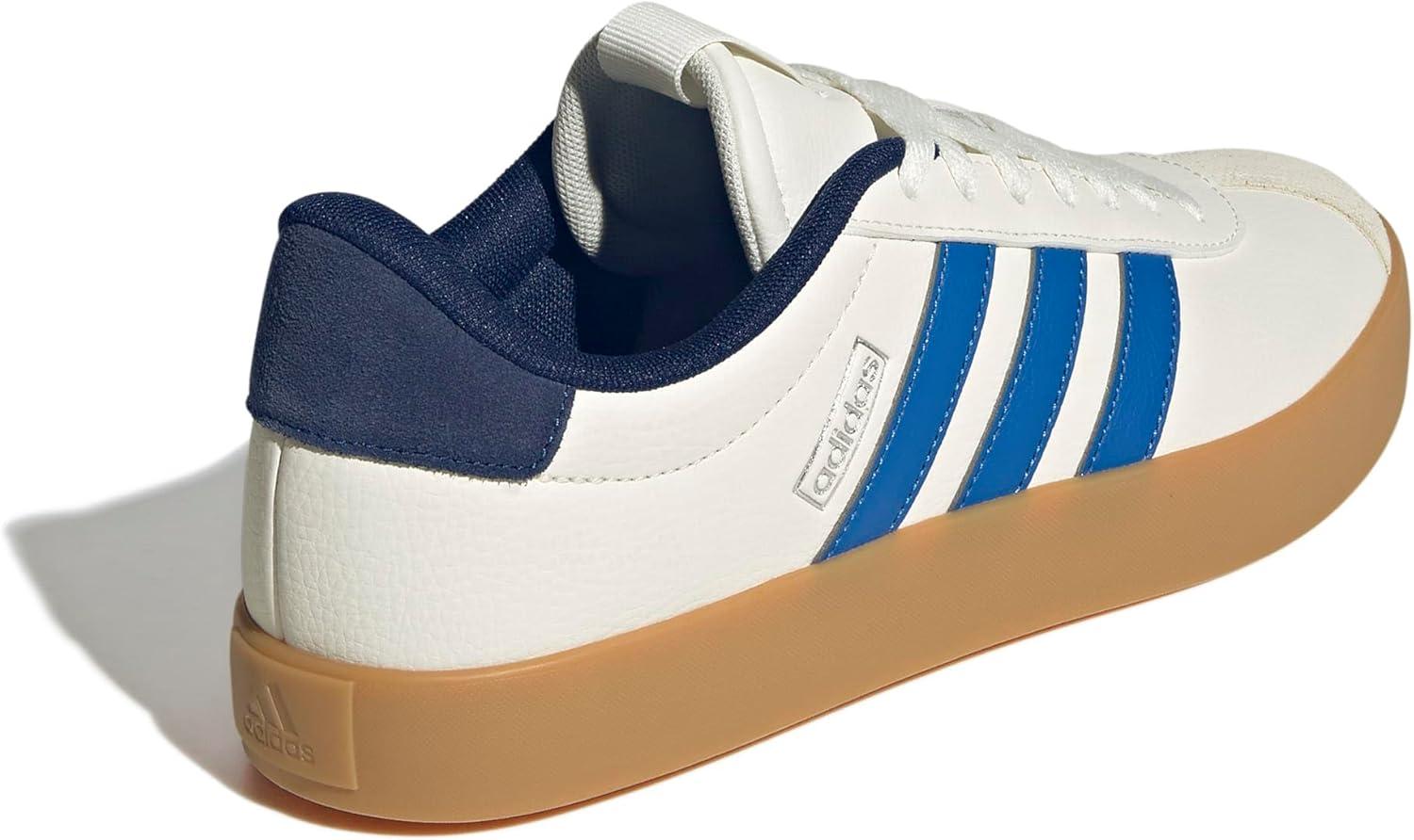 imageadidas Mens VL Court 30 ShoeWhiteBright RoyalDark Blue