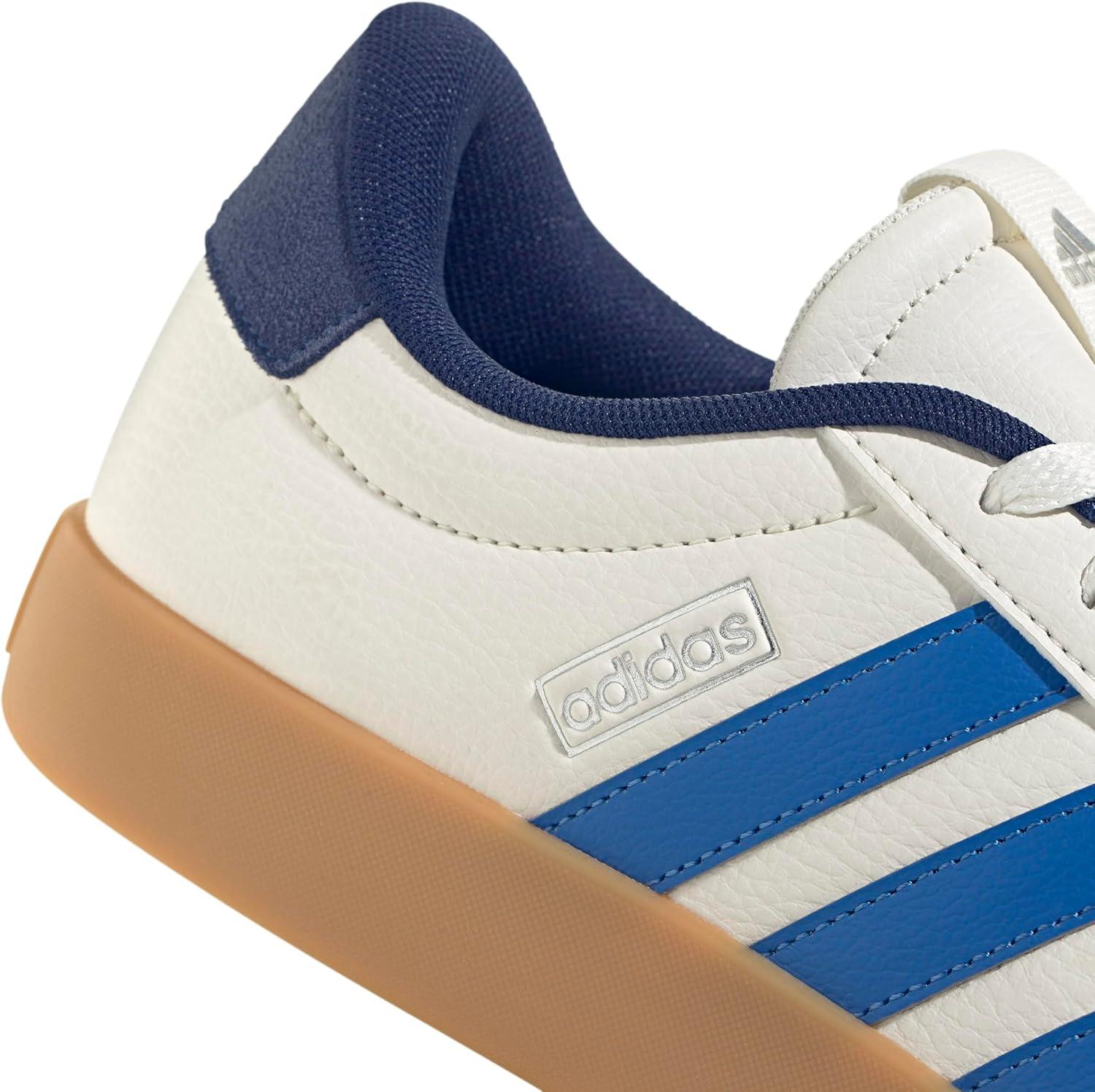 imageadidas Mens VL Court 30 ShoeWhiteBright RoyalDark Blue