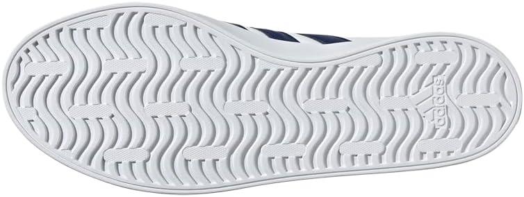 imageadidas Mens VL Court 30 ShoeWhiteDark BlueBetter Scarlet