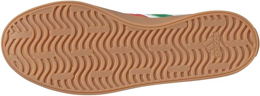 imageadidas Mens VL Court 30 ShoeWhiteGreenRed