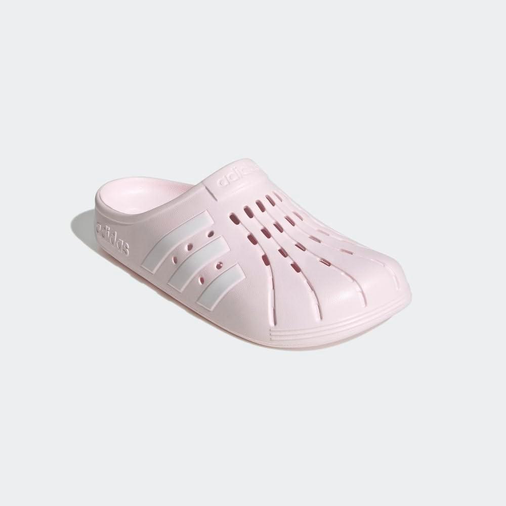imageadidas Unisex Adult Adilette ClogsAlmost PinkWhiteAlmost Pink
