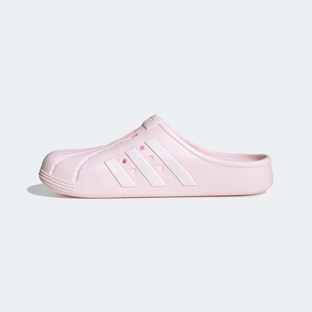imageadidas Unisex Adult Adilette ClogsAlmost PinkWhiteAlmost Pink