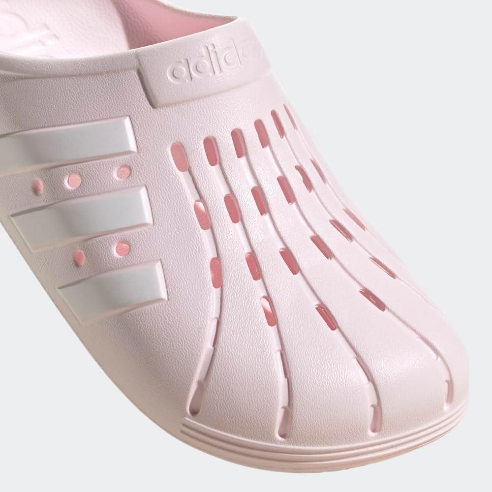 imageadidas Unisex Adult Adilette ClogsAlmost PinkWhiteAlmost Pink