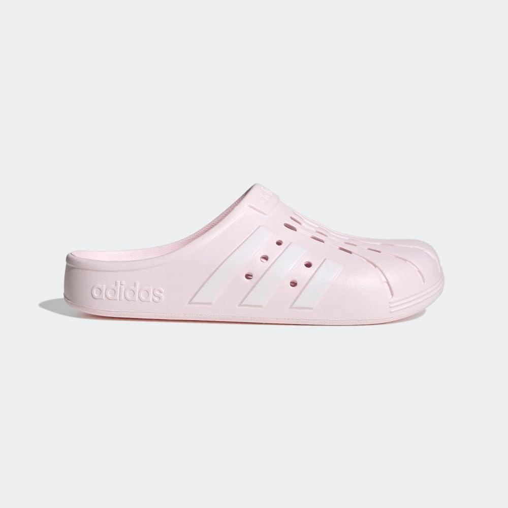 imageadidas Unisex Adult Adilette ClogsAlmost PinkWhiteAlmost Pink