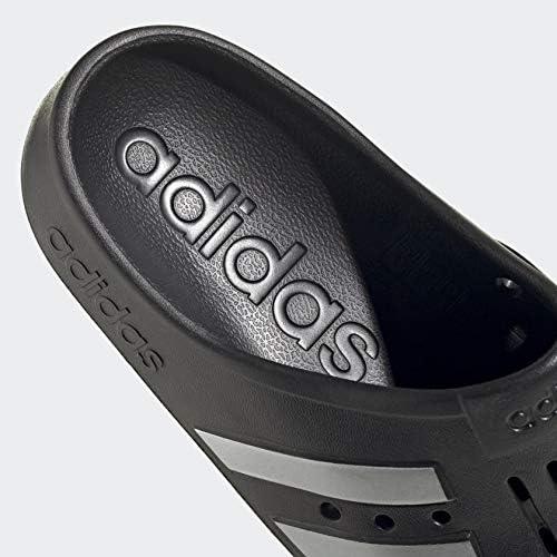 imageadidas Unisex Adult Adilette ClogsCore BlackSilver MetallicCore Black