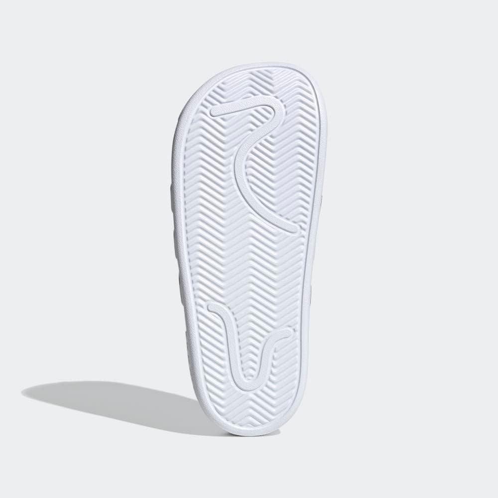 imageadidas Unisex Adult Adilette ClogsFootwear WhiteCore BlackFootwear White