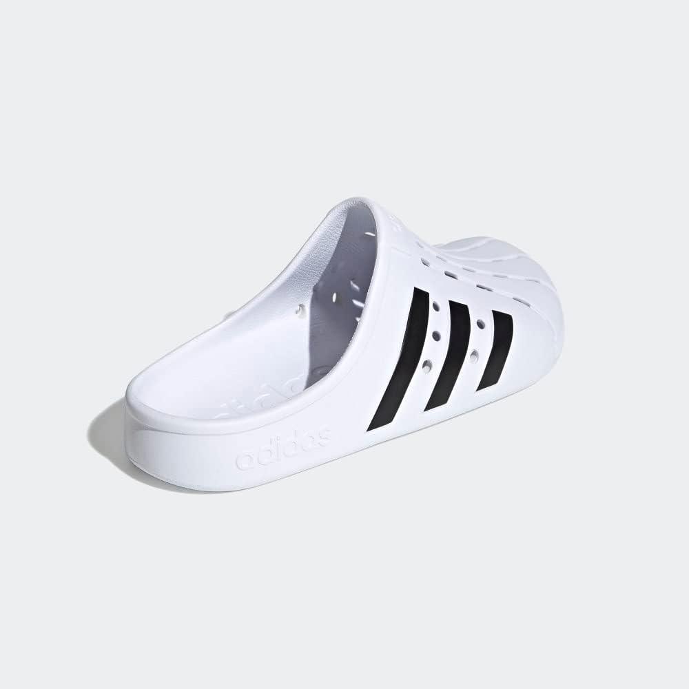 imageadidas Unisex Adult Adilette ClogsFootwear WhiteCore BlackFootwear White