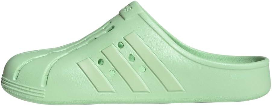 imageadidas Unisex Adult Adilette ClogsSemi Green SparkSemi Green SparkSemi Green Spark