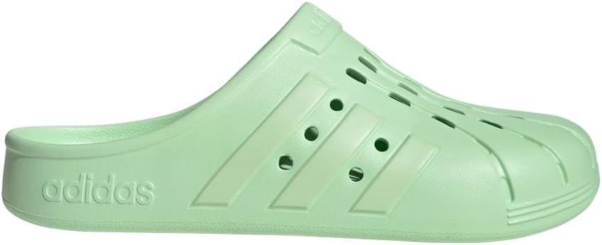 imageadidas Unisex Adult Adilette ClogsSemi Green SparkSemi Green SparkSemi Green Spark