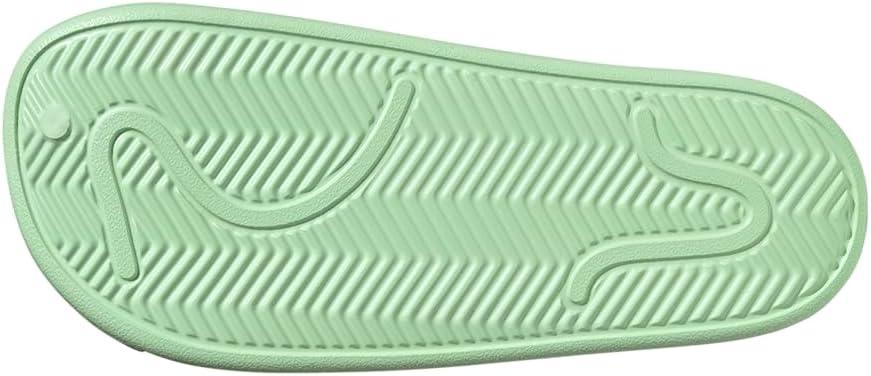 imageadidas Unisex Adult Adilette ClogsSemi Green SparkSemi Green SparkSemi Green Spark