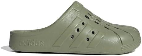 imageadidas Unisex Adult Adilette ClogsTent GreenTent GreenTent Green