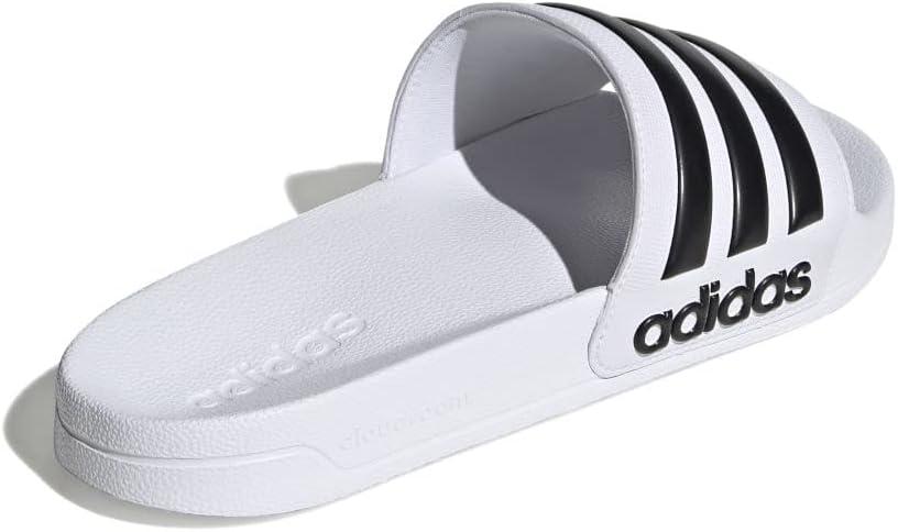 imageadidas Unisex Adult Adilette Shower Slip On SlidesFtwwht Cblack Ftwwht