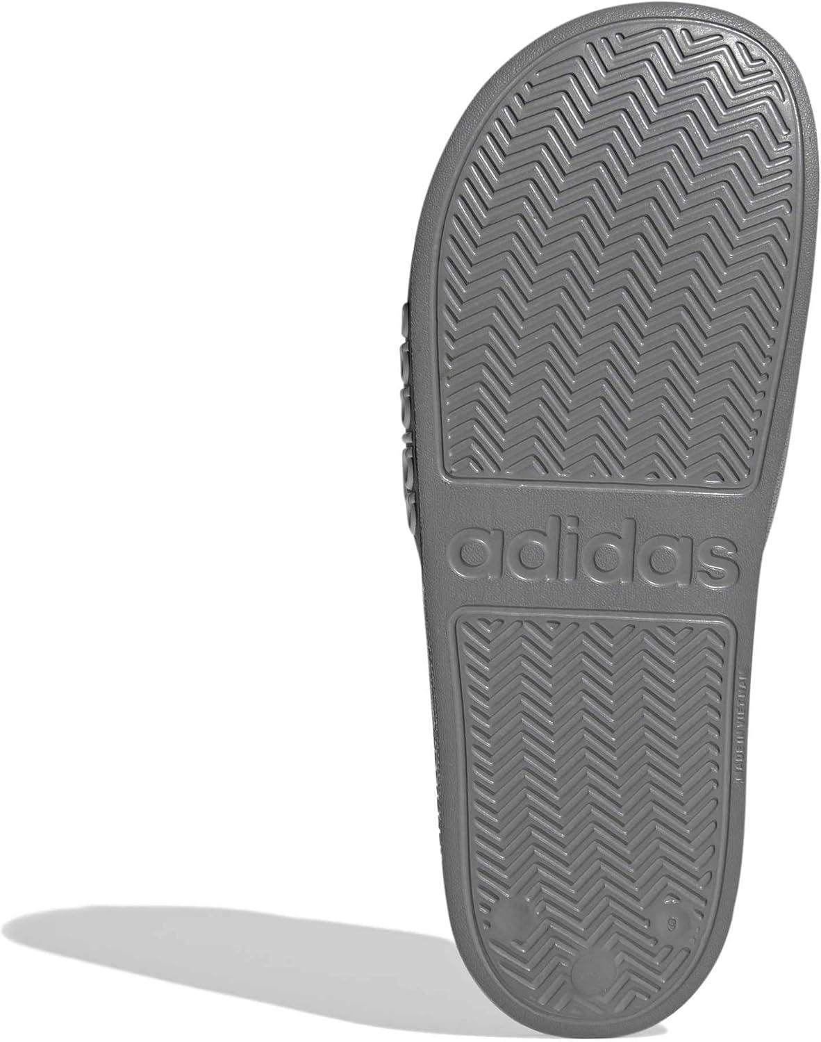 imageadidas Unisex Adult Adilette Shower Slip On SlidesGrey Three Ftwr White Grey Three