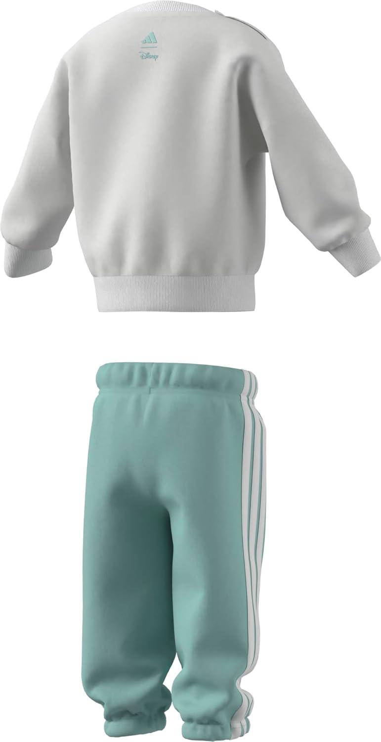 imageadidas Unisex Baby Disney Lilo and Stitch Jogger SetWhiteSemi Flash Aqua