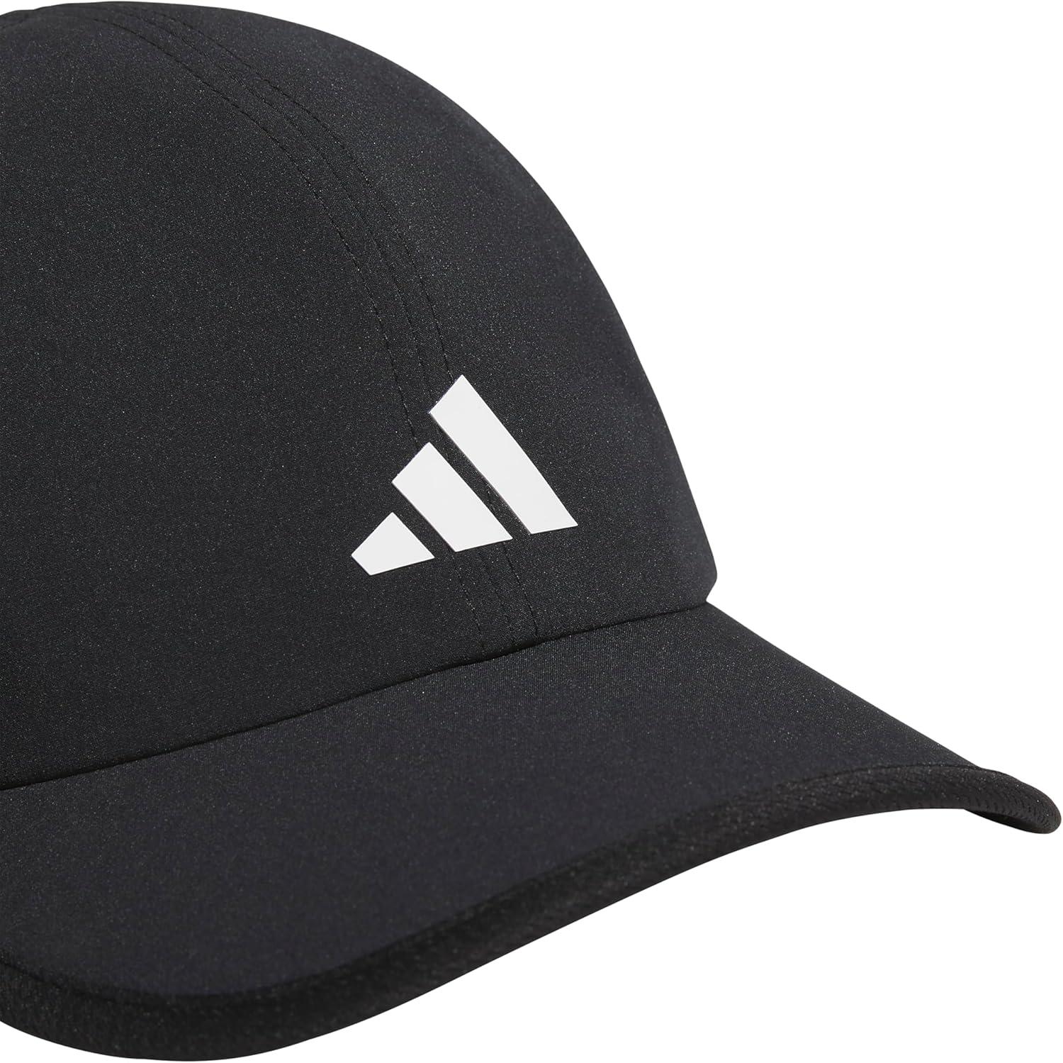 imageadidas UnisexAdult Superlite Hat Lightweight Athletic Cap for Boys ampamp GirlsBlackWhite