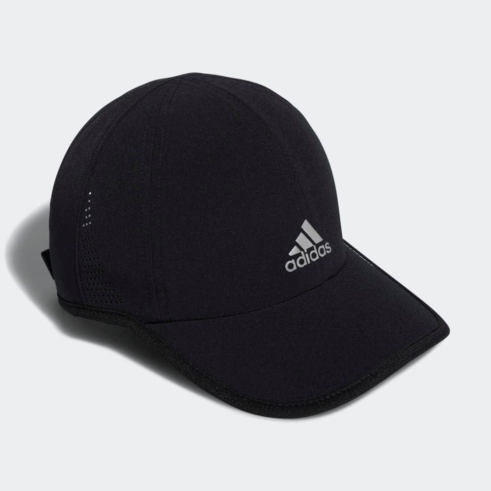 imageadidas UnisexAdult Superlite Hat Lightweight Athletic Cap for Boys ampamp GirlsBlackWhite20