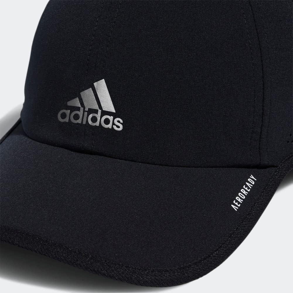 imageadidas UnisexAdult Superlite Hat Lightweight Athletic Cap for Boys ampamp GirlsBlackWhite20