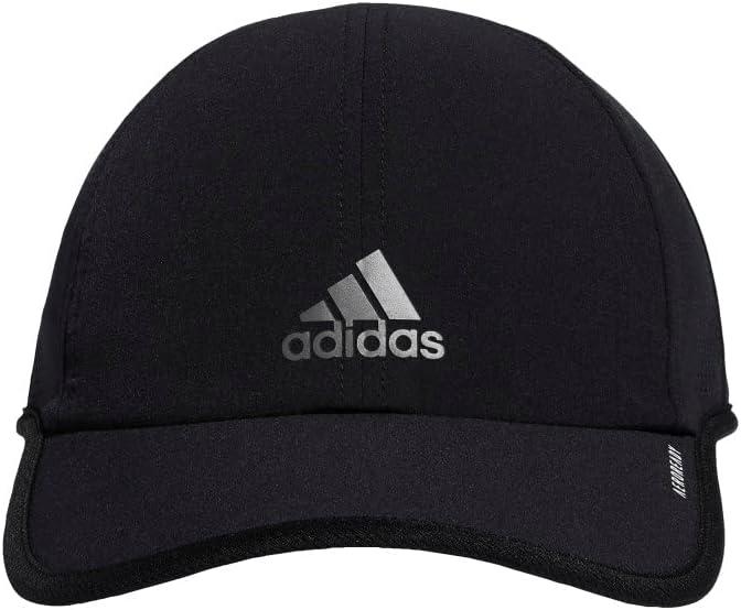 imageadidas UnisexAdult Superlite Hat Lightweight Athletic Cap for Boys ampamp GirlsBlackWhite20