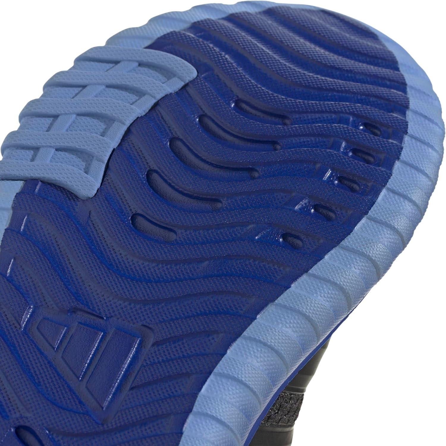 imageadidas UnisexChild Kaptir 40BlackLucid BlueBlue Fusion