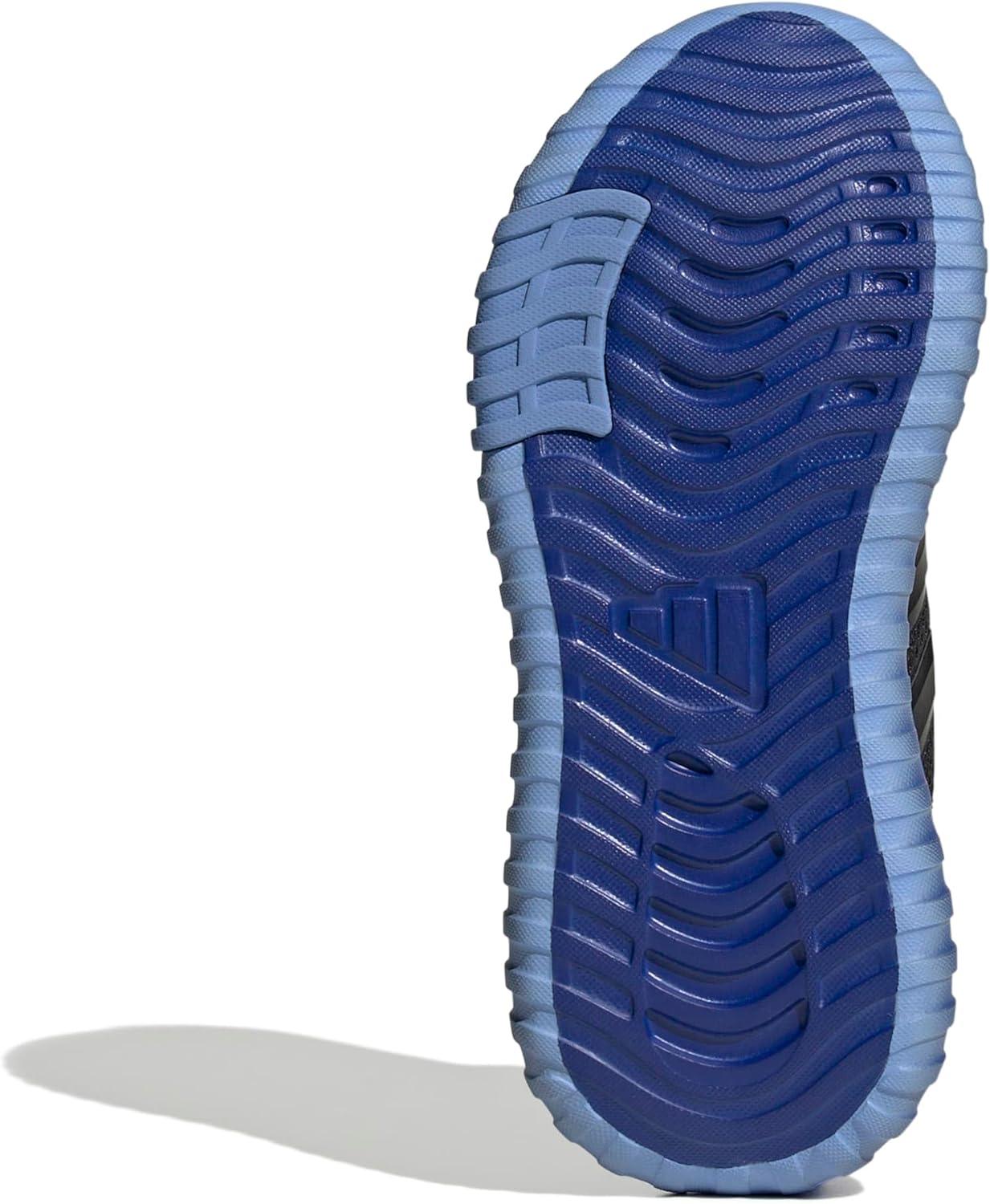 imageadidas UnisexChild Kaptir 40BlackLucid BlueBlue Fusion