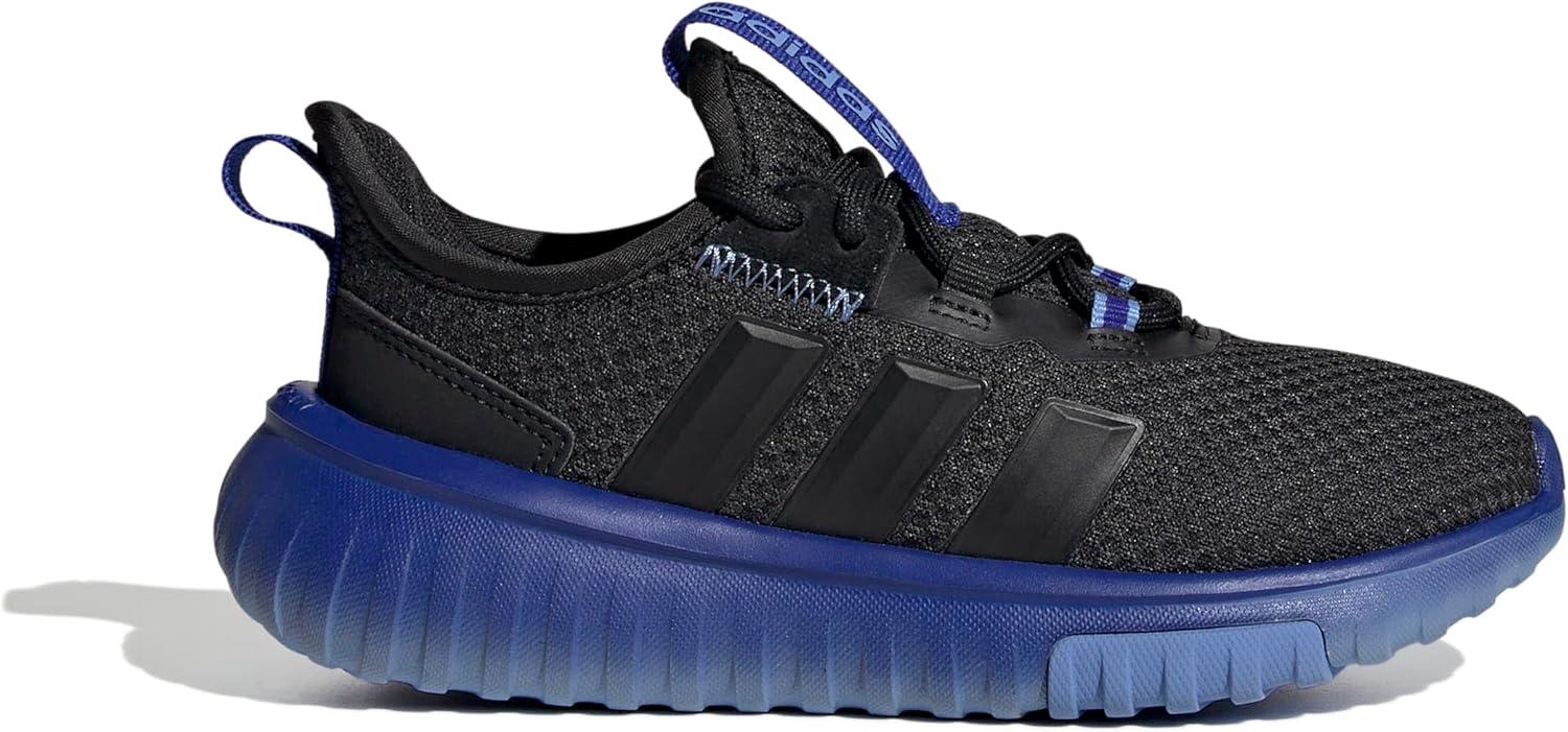 imageadidas UnisexChild Kaptir 40BlackLucid BlueBlue Fusion